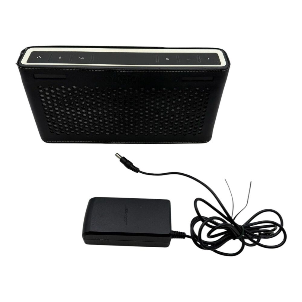 Bose Soundlink Bluetooth Speaker III 3 Silver W/ Charger, Cover. Tested!!!